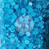 Frosted - Aqua Glass Rhinestones