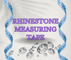 Rhinestone measuring tape