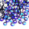 Tanzanite AB Glass Rhinestones